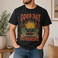thumbnail image 2 of Good Day Sunshine Retro Sun Desert Graphic T-Shirt, Unisex Classic Fit, 2 of 9