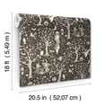 thumbnail image 5 of Disney Tim Burton's The Nightmare Before Christmas Forest Peel & Stick Wallpaper, 5 of 21