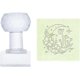 thumbnail image 1 of Sellos de jabón de luna, sello de jabón hecho a mano con mango, sello de jabón en relieve con forma de estrella y flor de hongo, sello de lacre transparente con mango, 1 of 6