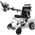 thumbnail image 1 of Silla de ruedas eléctrica VEVOR para adultos mayores, capacidad de peso de 136 kg, 45 cm de ancho, ligera, plegable, motorizada, batería de 20 Ah, silla todoterreno de aleación de aluminio., 1 of 5