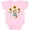 AD-Pink, variant on Inktastic Reading Book Lover Sunflower Fox Boys or Girls Baby Bodysuit