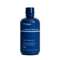 Trace Minerals Colloidal Minerals - High-Potency Liquid Supplement for Daily Support - Fulvic Acid & Potassium - Digestion, Energy, Balance & Growth - Gluten-Free & Vegan - 32 fl oz (32 Servings)