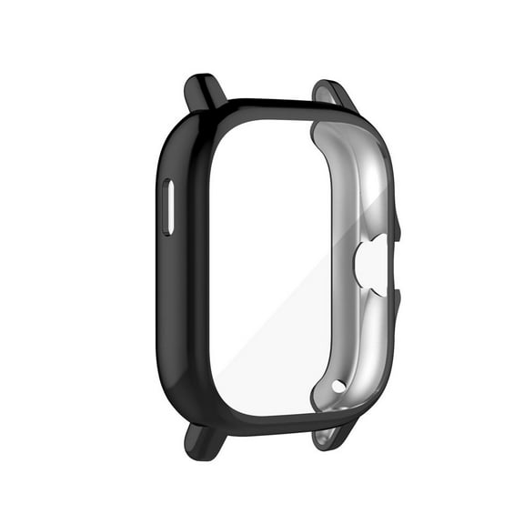 New Soft Smart Watch Shell Screen Protector TPU Protective Case Cover BLACK