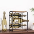 thumbnail image 4 of Spaco Small Wine Racks Countertop,Metal Wine Bottle Holder Modern Black for Home Kitchen Bar,Tabletop Wine Rack for Cabinet, Pantry, Wine Bottle Storage, 4 of 12