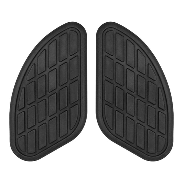 2 protectores de tanque de motocicleta, almohadillas de tracción laterales, protectores antideslizantes, calcomanías de repuesto Azul