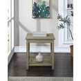 thumbnail image 6 of Cambridge Accent Side Table Engineered Wood in Gray Bone Finish, 6 of 9