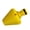 Yellow, variant on Gutter Rinse Tool Nozzle Hose Fitting with Side Water Ports and Inlet for Home Downspout and Drain Upkeep