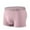 Pink, variant on Wancir Men's Trunks Underwear Breathable Modal Trunks Underwear Tagless Boxer Briefs Separate Pouch