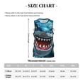 thumbnail image 4 of Sikiie Cartoon Cute Shark Basketball Jersey Reversible Men's Mesh Athletic Sports Shirts Training Practice S-4XL3X-Large, 4 of 6