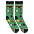 thumbnail image 5 of Crazy Socks Las Vegas Fun Print Novelty Crew Socks for Men, 5 of 6