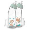 thumbnail image 2 of Evenflo Feeding Balance+ Angled Bottle 9 Oz 2-Pack with Pacifier, 2 of 3