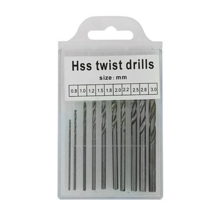 

Hand Drill Bits Set Manual Tool Pin Vises Twist Drill Bits for Wood Jewelry Delicate Manual Work Electronic Assembling