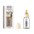thumbnail image 1 of Biberón de vidrio para bebé BIBS 110 ml, libre de BPA, caucho natural, marfil, 1 of 7