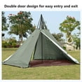 thumbnail image 4 of Outdoor Camping Tent Teepee Tent 4 Season 2 Doors Hike Waterproof Tent Reathable, 4 of 8