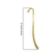 thumbnail image 2 of Marcapáginas de gancho, joyería de aleación de Zinc, marca de libro, colgantes de decoración de oficina, accesorios artesanales DIY hechos en casa, oro antiguo Inevent HA010512-03, 2 of 7