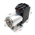 thumbnail image 3 of Vacuum Pumps DC 12V 120kpa Mini Vacuum Pump Negative Pressure Suction Pumping, 3 of 9