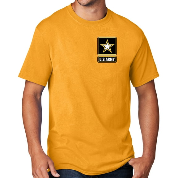 Men's United States Army T-shirt, Medium GOLD