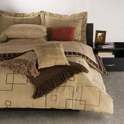 No Boundaries Beyond the Grid Comforter Set