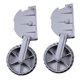 thumbnail image 5 of 1 par ruedas para botadura botes inflables, fáciles instalar, duraderas, accesorio práctico, portátiles y profesionales, ruedas para botes, 5 of 8