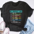 thumbnail image 4 of EcoLoom My Perfect Day Play Video Games Gamer Short Sleeve Unisex T Shirt, 4 of 6