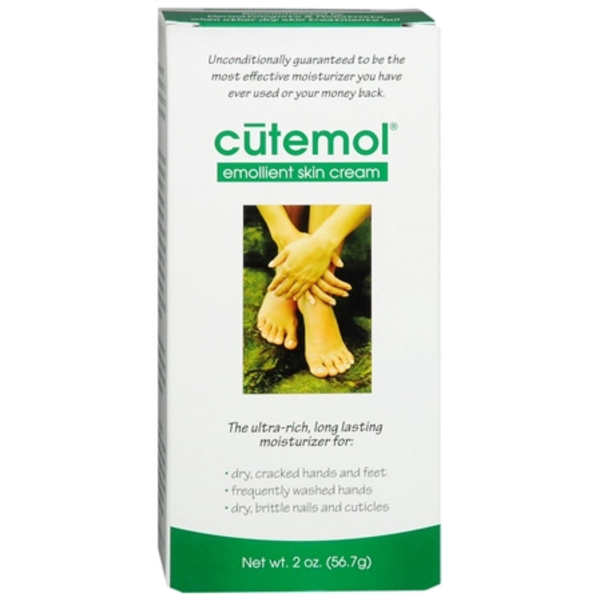Cutemol Emollient Skin Cream Long Lasting Moisturizer Lotion, 2oz, 4-Pack