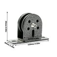 thumbnail image 4 of Felwors Silent Fixed Pulley, Hoisting Wheel, Ground Wheel, Wire Rope Guide Wheel, 4 of 9