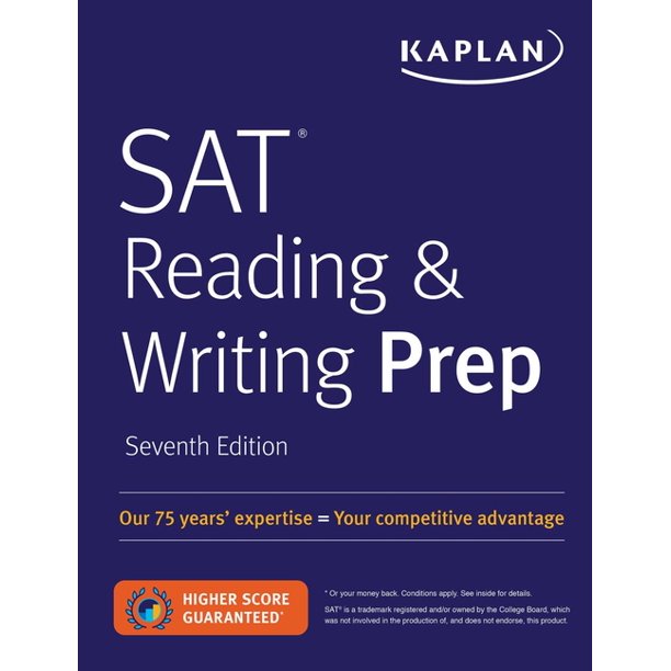 Kaplan Test Prep SAT Reading & Writing Prep (Edition 7) (Paperback