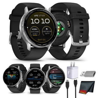 Approach S42 GPS Golf Smartwatch - Carbon Gray w/ Black - Walmart.com