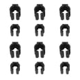 thumbnail image 1 of Clips de Almacenamiento de 12 Piezas de Caña de Pescar Regular Rack 2 Style y 6 Pcs. Cada Estilo: Grande para la Manija de Sujeción, Pequeño para la, 1 of 1