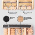 thumbnail image 5 of Dual Wooden Foot Massager Roller - Plantar Fasciitis Relief, Heel, Arch, Foot, 5 of 5