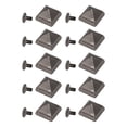 thumbnail image 1 of 20Pcs 15mm Square Pyramid Studs, Four Jaw Pyramid Rivets, Square Rivets, Pyramid Rapid Rivet Studs, Punk Spikes Spots Studs for Clothing, Bag, Leather, Shoes, Jewelry, Craft, 1 of 7
