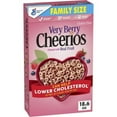 thumbnail image 2 of Very Berry Cheerios, Heart Healthy Cereal, Family Size, 18.6 OZ (Pack 6), 2 of 5