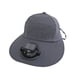 thumbnail image 2 of Gorra de ala ancha para exteriores con sombrero de ventilador solar | USB recargable | Viento fuerte Enfriamiento de 3 velocidades | Malla impermeable de secado rápido | Protección solar unisex, 2 of 6