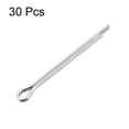 thumbnail image 3 of Uxcell Split Cotter Pin -1.5mm x 20mm 304 Stainless Steel 2-Prongs Silver Tone 30Pcs, 3 of 3