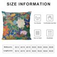 thumbnail image 5 of Oriental Floral Throw Pillow Cover Chinoiserie Couch Outdoor Pillow Pillow Case Japanese Flower Sofa Pillowcase, 5 of 5