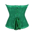 thumbnail image 3 of Grebrafan Bustier Corset Renaissance pour Femmes Vert 6TG, 3 of 5