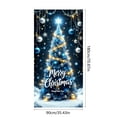 thumbnail image 3 of YANHAIGONG Christmas Door Covers for Front Door,Merry Christmas Decorations Door Cover,35 X 71" Christmas Door Cover,Santa Claus Pattern,Christmas Day Door Decoration,Festival Party Decoration, 3 of 9