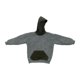 thumbnail image 1 of Sudadera con capucha para muñeca, accesorio de ropa deportiva realista, disfraz para 12 gris claro, 1 of 9