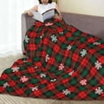 thumbnail image 6 of Fuzoiu Christmas With Character Print Ultra-Soft Micro Fleece Blanket,All Seasons Flannel Throw, Lightweight Blanket for Bed, Sofa, Couch, Movie Night, Camping, and Travel-60"x50", 6 of 7