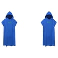 thumbnail image 3 of Naiovety Toalla De Microfibra Para Baño Unisex Absorbente Ligera Y Cómoda Toallas De Baño Para El Cuerpo Surf Poncho Toalla De Playa Azul Azul marino 1 2piezas, 3 of 6