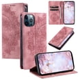 thumbnail image 2 of Case for IPhone 12 Pro Max PU Leather Full Protection Shockproof Flip Cover Side Buckle Card Insertion, 2 of 5