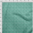 thumbnail image 4 of oneOone Polyester Lycra Sea Green Fabric Floral Sewing Material Print Fabric By The Yard 56 Inch Wide, 4 of 4