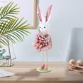 thumbnail image 5 of CoreLiving Easter Tree Decorations Cute Flower Bunny Handmade Felt Ornaments Light Color Hanging Decor for Spring Summer Small Tree Easter Party, 5 of 8