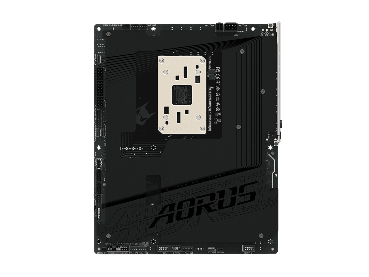 GIGABYTE X870 AORUS STEALTH AMD AM5 ATX Motherboard, Supports AMD Ryzen 9000/8000/7000 Series, DDR5, 16+2+2 Power Phase, 4x M.2, PCIe 5.0, USB4, WIFI7, 5 GbE, PCIe EZ-Latch Plus, 5-Year Warranty