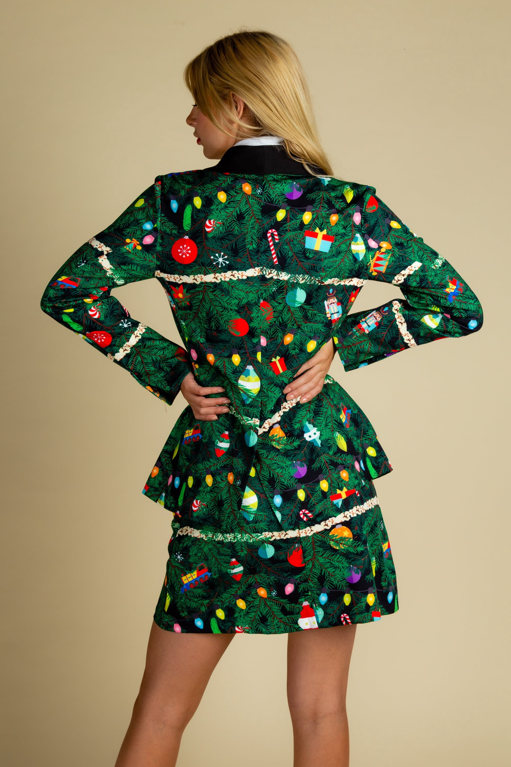 The Christmas Tree Camo - Shinesty Christmas Tree Print Women's Suit 2 -  Walmart.com