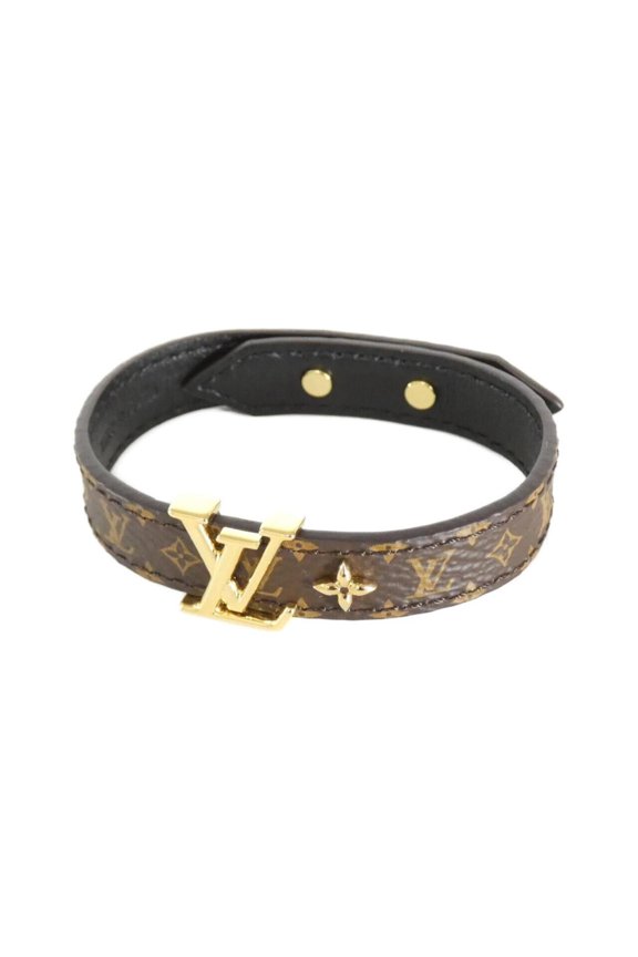 Pre-Owned Louis Vuitton Monogram Bracelet LV Iconic M8526F