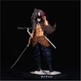 thumbnail image 2 of Figurilla dessin animé Demon Slayer, Douma Hashibira Inosuke Kokushibo Tsugikuni Yoriichi Daki Giyuutarou, modèle d'action, jouets, cadeau zhangmengya LED, 2 of 2