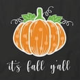 thumbnail image 2 of It's Fall Y'all T-Shirt | Cute Autumn Black Tee Gift, 2 of 5