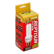 Zoo Med ReptiSun 5.0 Mini Compact Fluorescent Bulb, 13 Watt