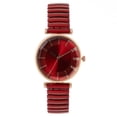 thumbnail image 2 of Resicozy Watches for Women Rose Gold Round Wrist Watch Elegant No Number Simple Watch Watches 2026 Red One Size, 2 of 3